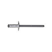 Large Flange Rivet 5/32" Diameter 3/64"-1/4" Grip Aluminum/Steel