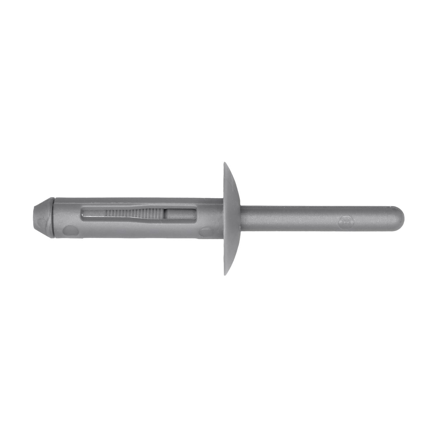 Gray Nylon Rivet 1/4" Diameter 5/32" 3/8" Grip