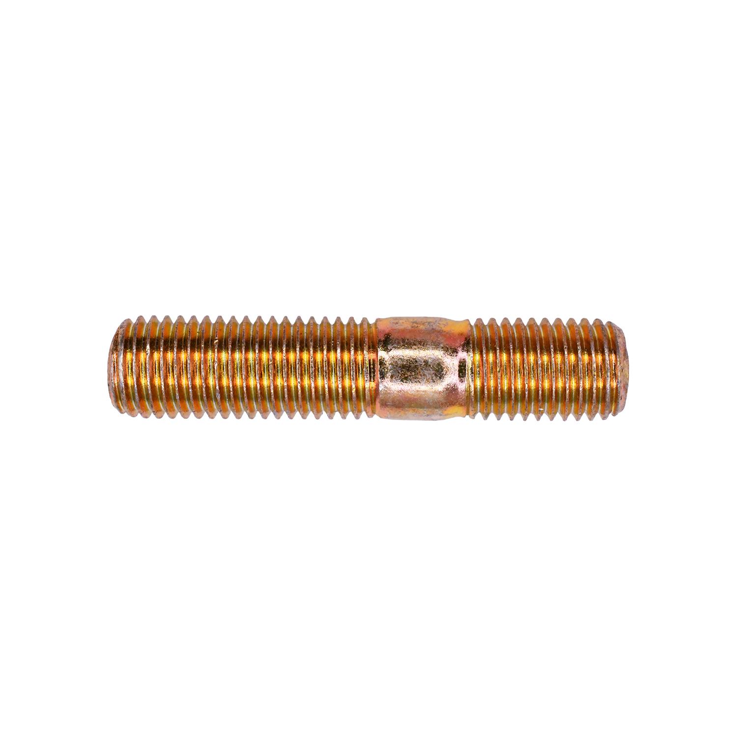Metric Stud M10-1.25 x 48mm Zinc Yellow