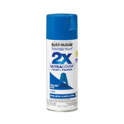 General Purpose Spray Paint, Brilliant Blue, Gloss, Solvent, 12 Oz