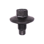 Oil Drain Plug with Gasket M12-1.75 Threads Black