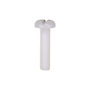 M6-1.0 x 25mm Natural Nylon License Plate Screw