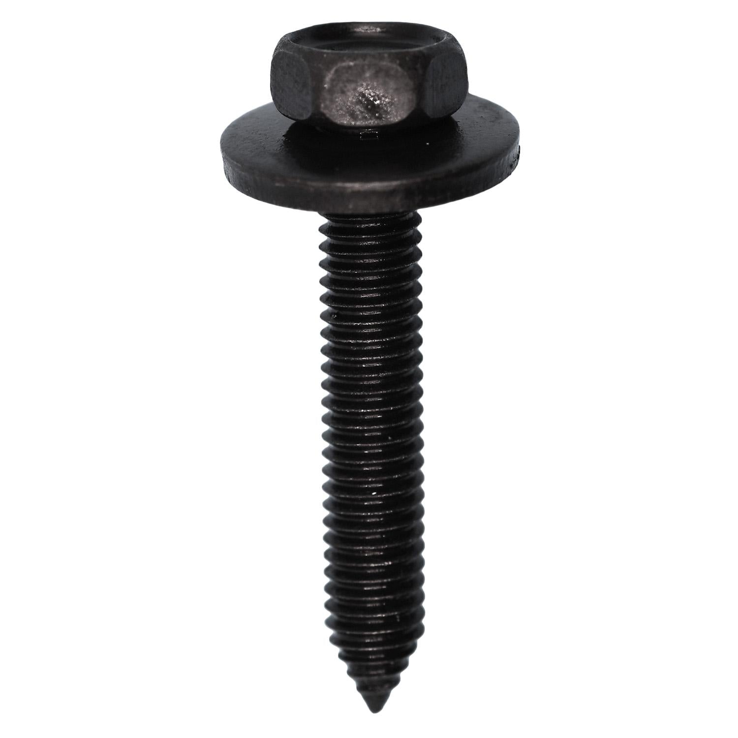 Hex Head Sems Body Bolt 10mm Hex M6-1.0 x 35mm