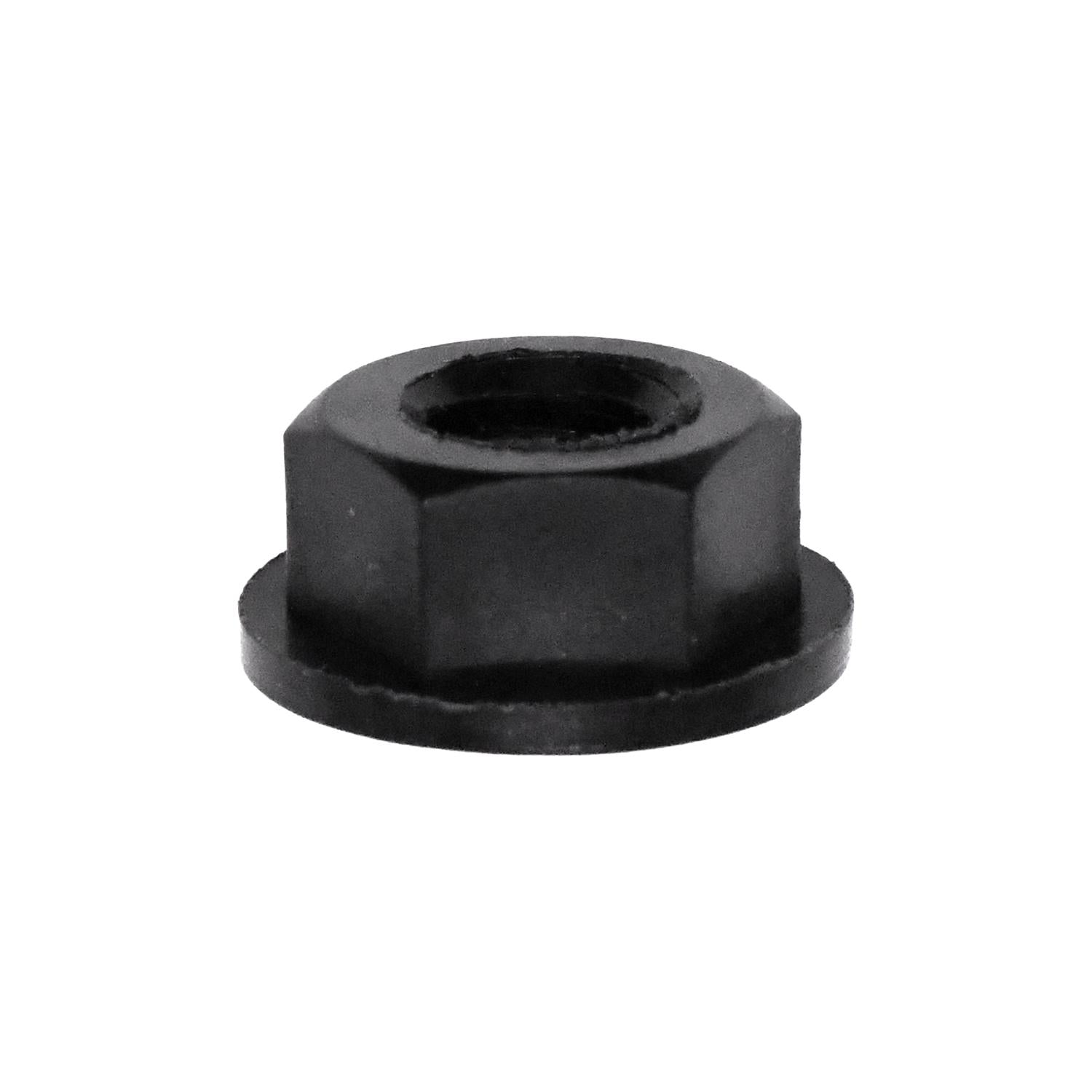 Black Nylon License Plate Nut 1/4"-20