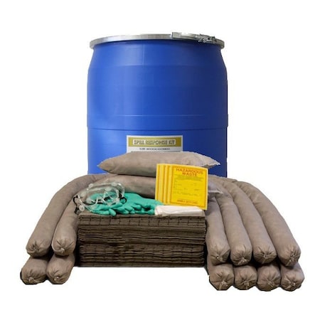 Spill Kit,Universal,55 gal.