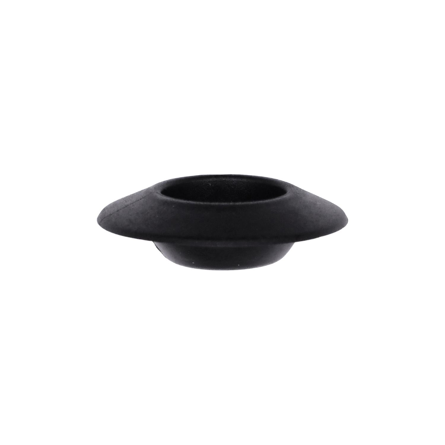 Plastic Plug Button 2-1/2" Hole Size Black