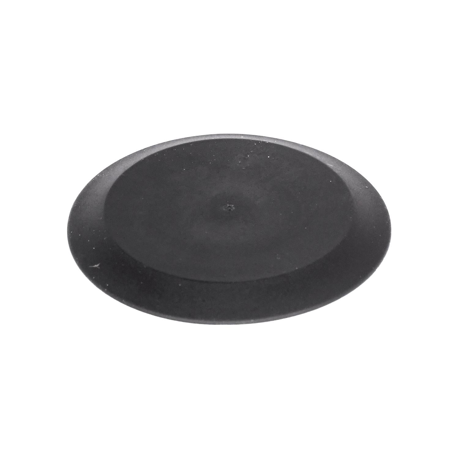 Flush Sheet Metal Plug 1-1/4" Hole Black
