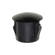 Black Nylon Locking Hole Plug 3/8"