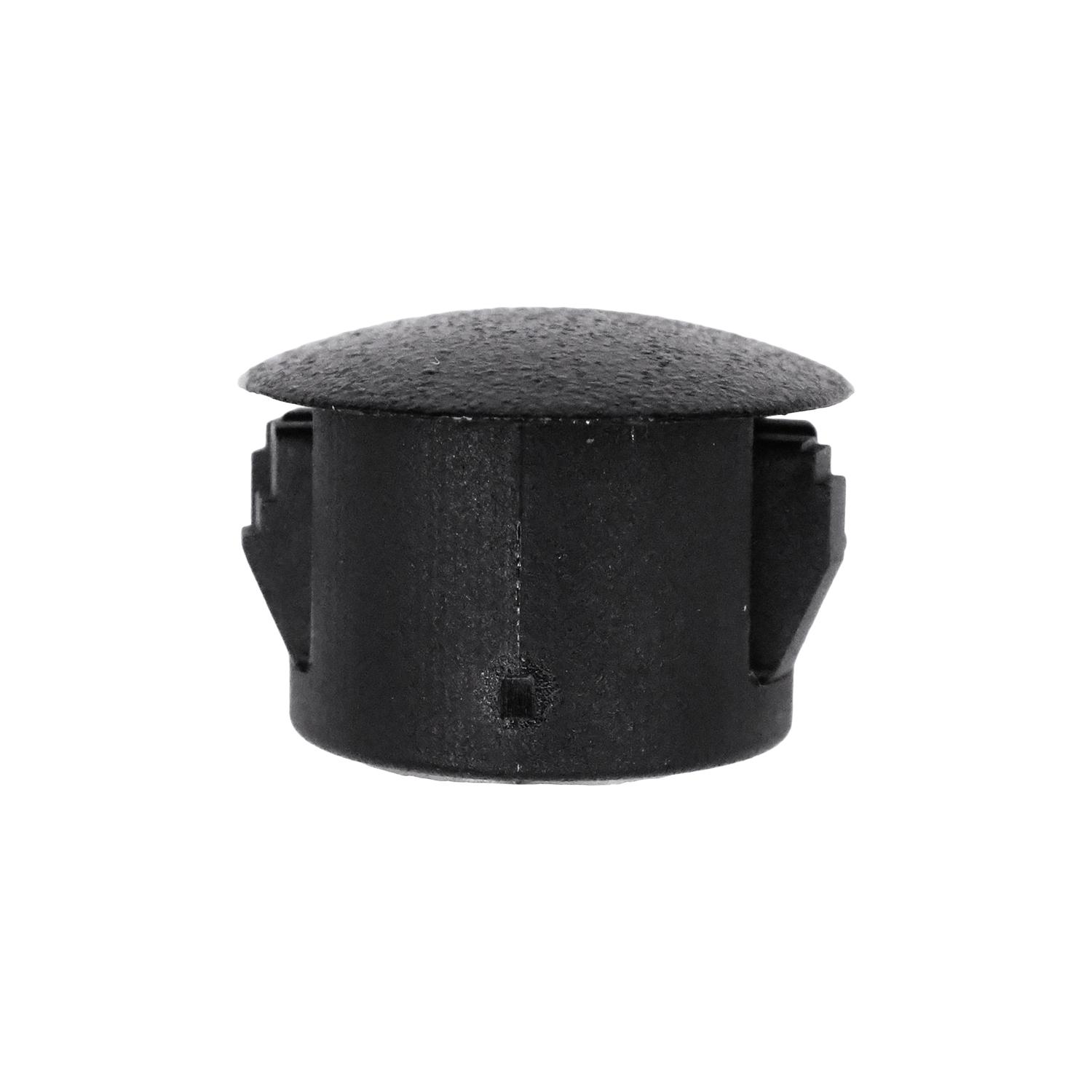Black Nylon Locking Hole Plug 1/2"