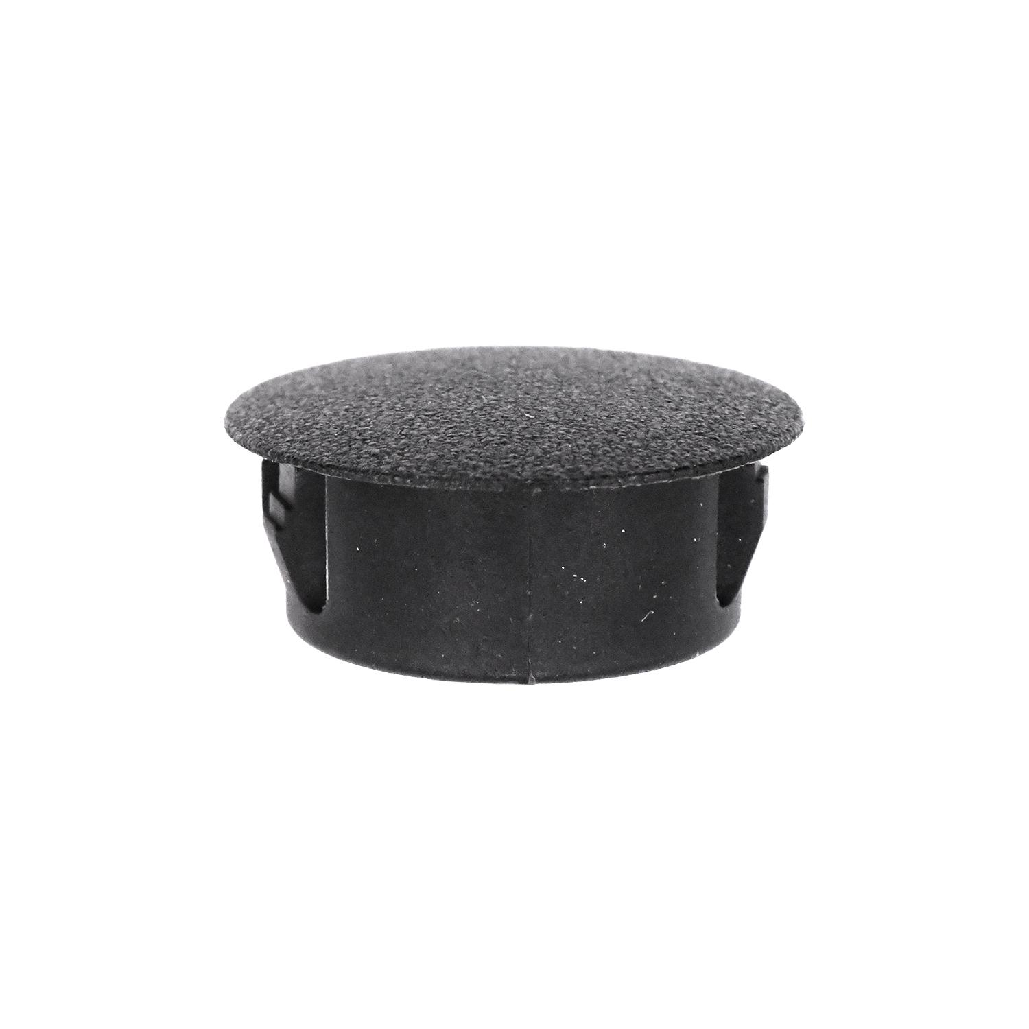 Black Nylon Locking Hole Plug 3/4"