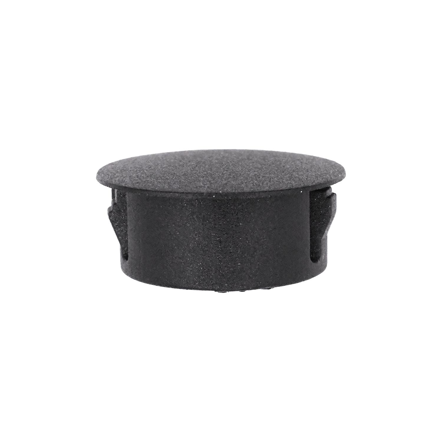 Black Nylon Locking Hole Plug 7/8"