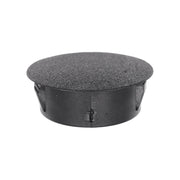 Black Nylon Locking Hole Plug 1"