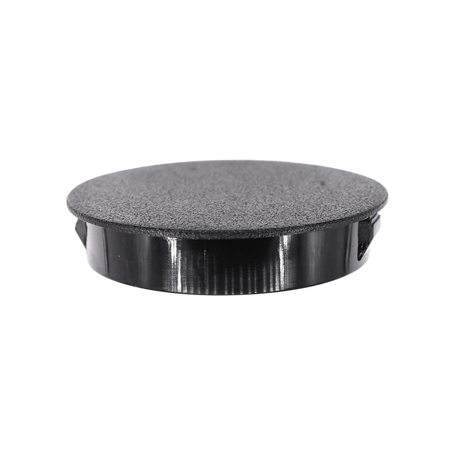 Black Nylon Locking Hole Plug 2"