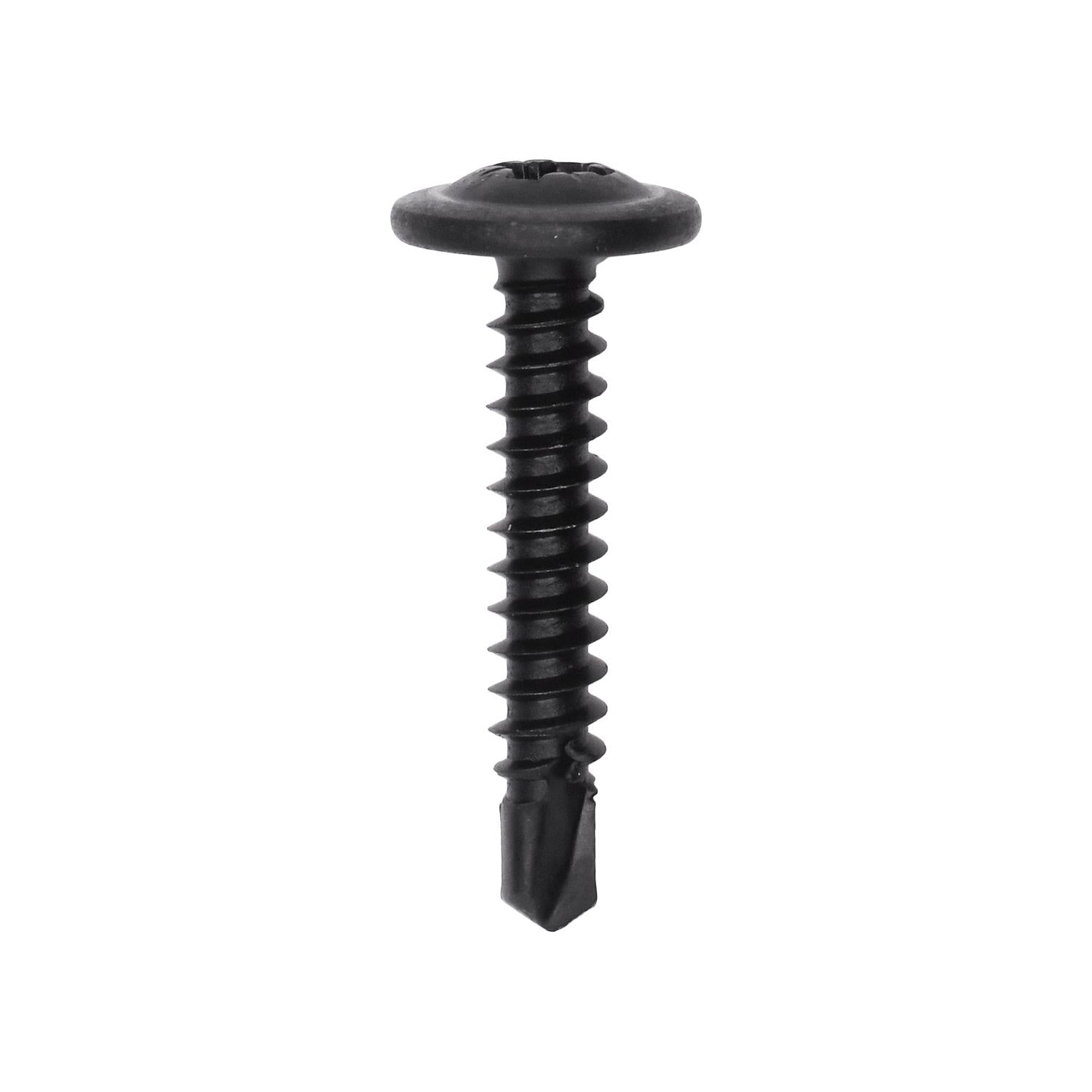 M4 2-1.41 x 25mm Round Washer Head Teks Tapping Screw