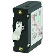 7222 AC/DC Single Pole Magnetic World Circuit Breaker - 30AMP