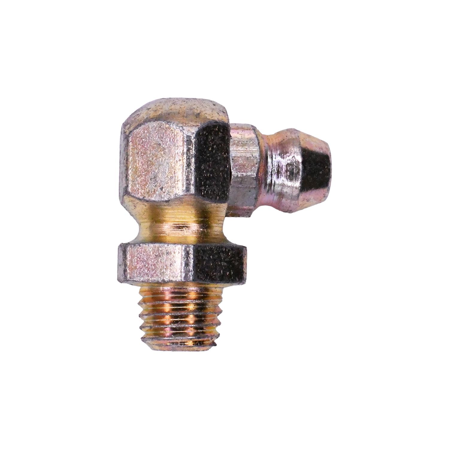 Grease Fitting 1/4"-28 Self Tap 90 Degrees
