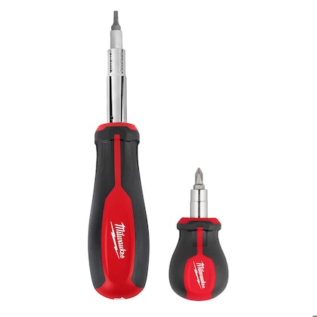 Multi-Bit Screwdriver Set 2PC