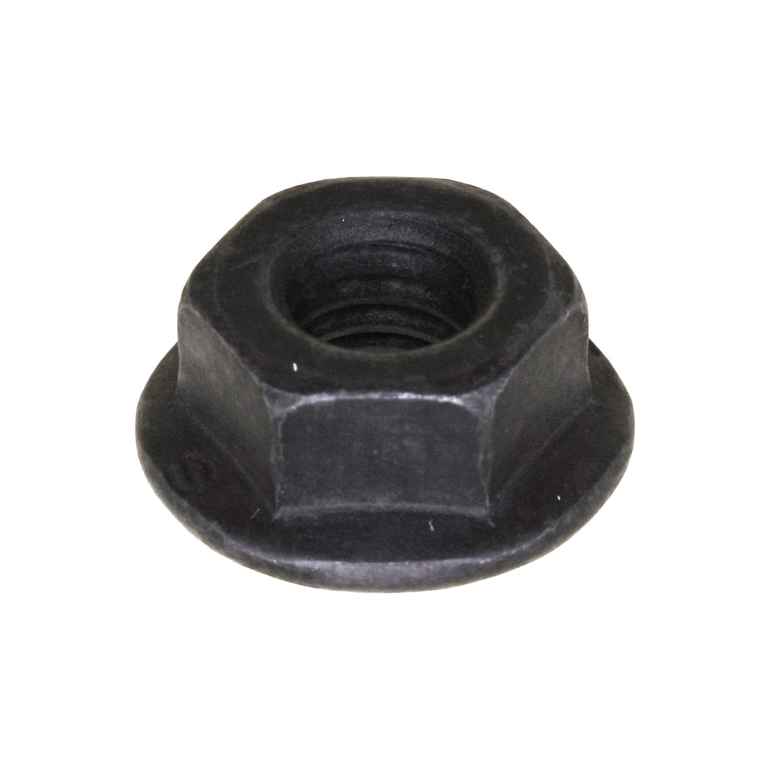 GM & Nissanhex Flange Nut M6-1.0 Black Phosphate Class 9