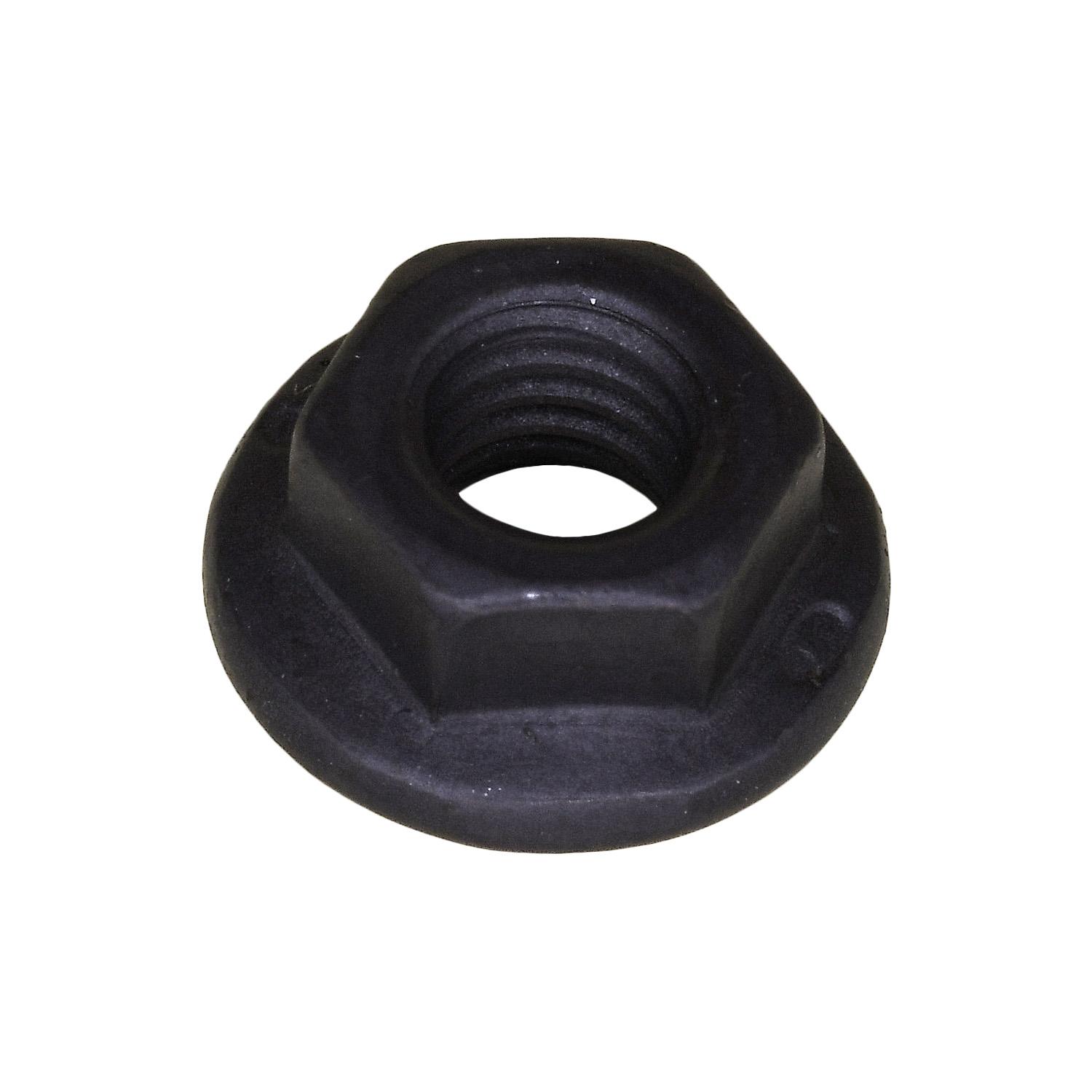 Hex Flange Nut M5-.8 Black Oxide