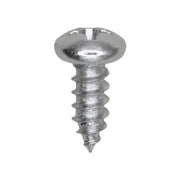Phillips Pan Head Tapping Screw 6 x 3/8" Zinc Ab