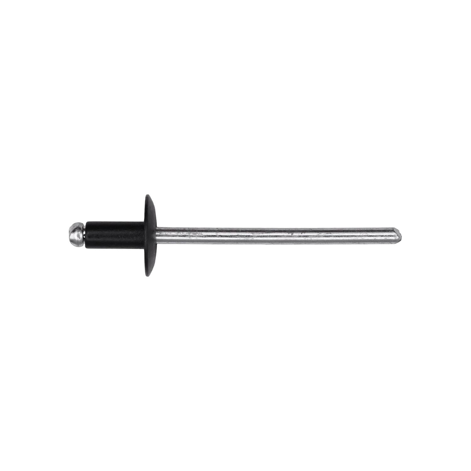 Ford Specialty Rivet 1/8" Diameter 3/16"-3/8" Grip Black