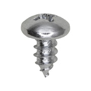 Phillips Pan Head Tapping Screw 10 x 3/8" Zinc Ab