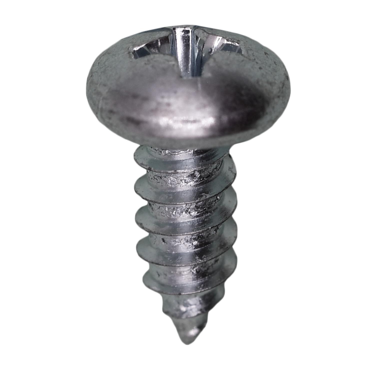 Phillips Pan Head Tapping Screw 10 x 1/2" Zinc