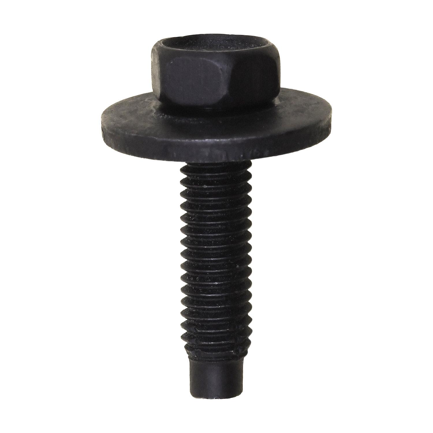 M6-1.0 x 25mm Hex Head Sems 19mm O.D. Phosphate