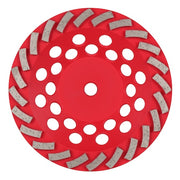 7" Diamond Max Turbo Diamond Cup Wheel - 24 Segment