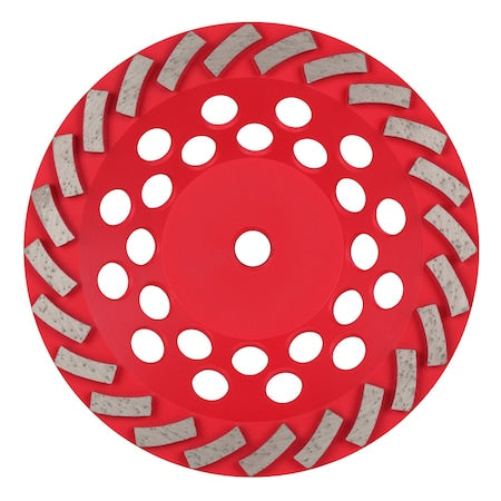 7" Diamond Max Turbo Diamond Cup Wheel - 24 Segment