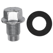 Oil Drain Plug with Gasket - 12mm-1.25 Thread