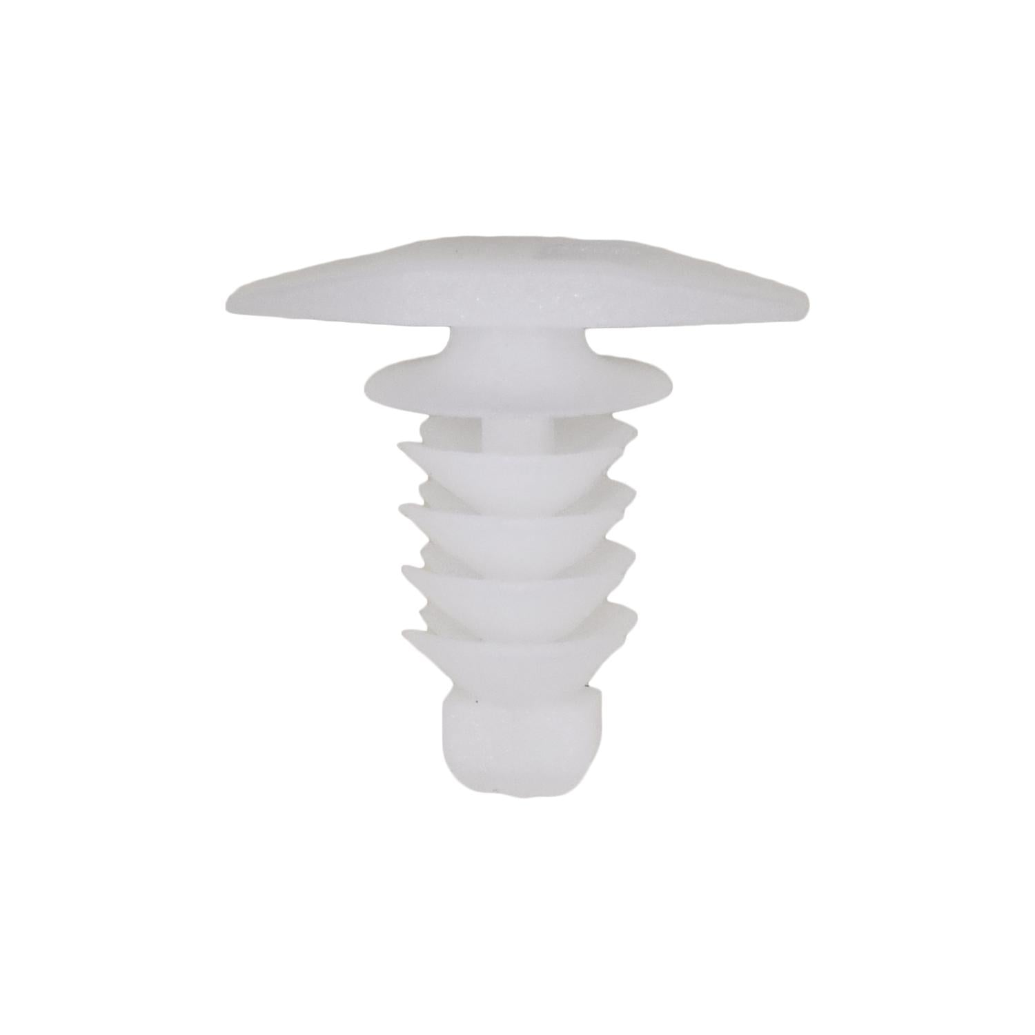 Ford Weatherstrip Retainer White Nylon