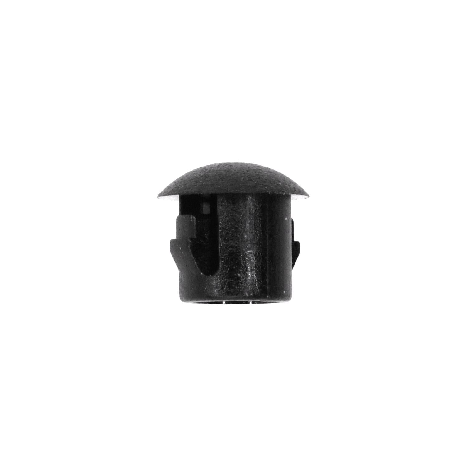 Black Nylon Locking Hole Plug 3/16" Hole Diameter