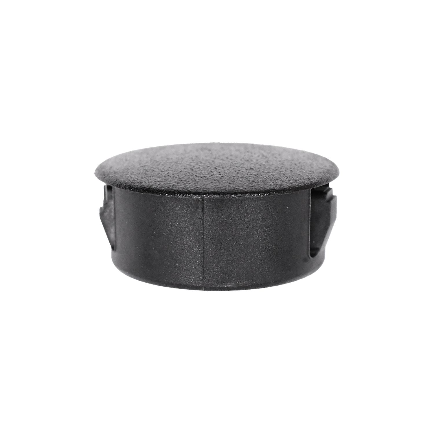 Black Nylon Locking Hole Plug 13/16" Hole Diameter