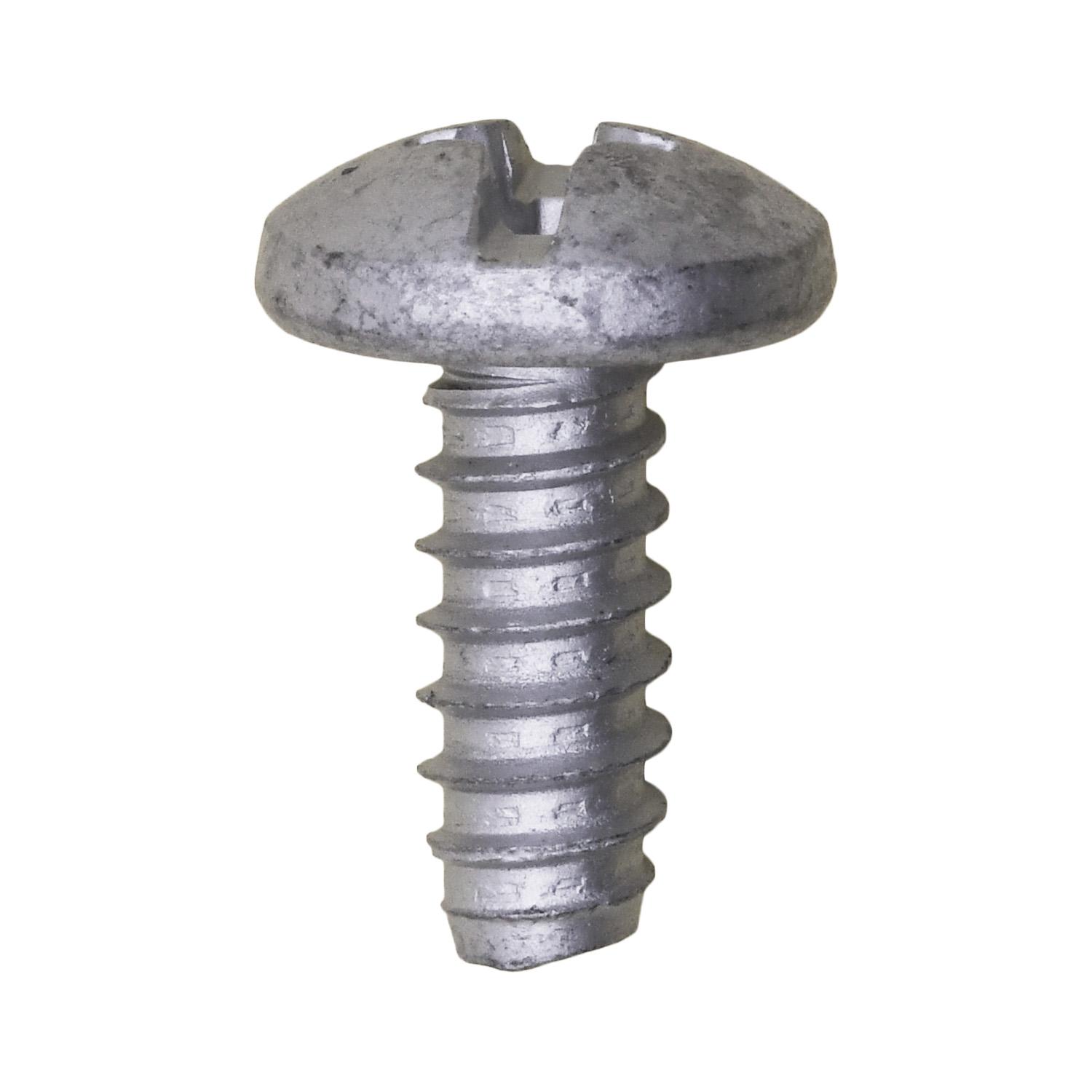 Duo-Drive Truss Head License Plate Screw 14mm Head Diameter
