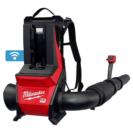 MX FUEL(TM) Cordless MX FUEL(TM) Backpack Blower, 800 cfm, 190 mph, Bare Tool, 64 dBA