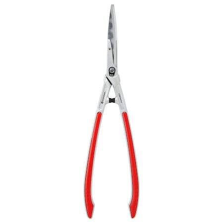 Hedge Shears, 1/4 in Cut Cap, Steel 7-1/4 in L Blade, Aluminum Handle, Rubber Grip