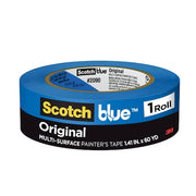Painter's Tape, 1 7/16 in W x 60 yd L, 5.4 mil Thick, Blue, Scotch Blue 2090, 1 EA