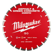 16" Asphalt & Green Concrete Segmented Diamond Blade