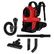Backpack Vacuum,18 in H,16 lb
