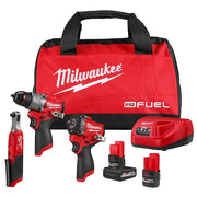 M12FUEL3PCAUTOKIT,(1)2.5Ah;(1)5.0Ah