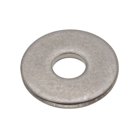 Flat Washer, For Screw Size #4 ,Stainless Steel Plain Finish, 25 PK