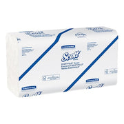 Scott Essential Scottfold Multifold Paper Towels, 1 Ply, 175 Sheets, White, 25 PK