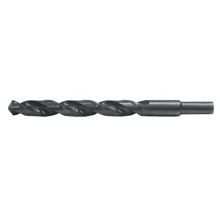 135 Degree Heavy Duty Jobber Length Drill Cle-Line 1809 Steam Oxide HSS RHS/RHC 17/32