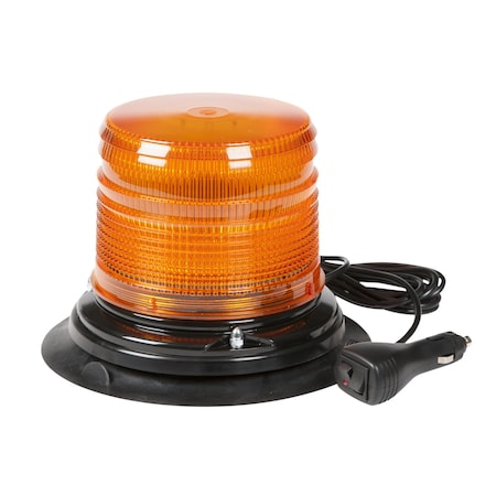 Flashing Beacon,Amber,12V DC