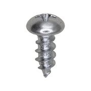 Phillips Round Head Tapping Screw 10 x 1/2" Zinc