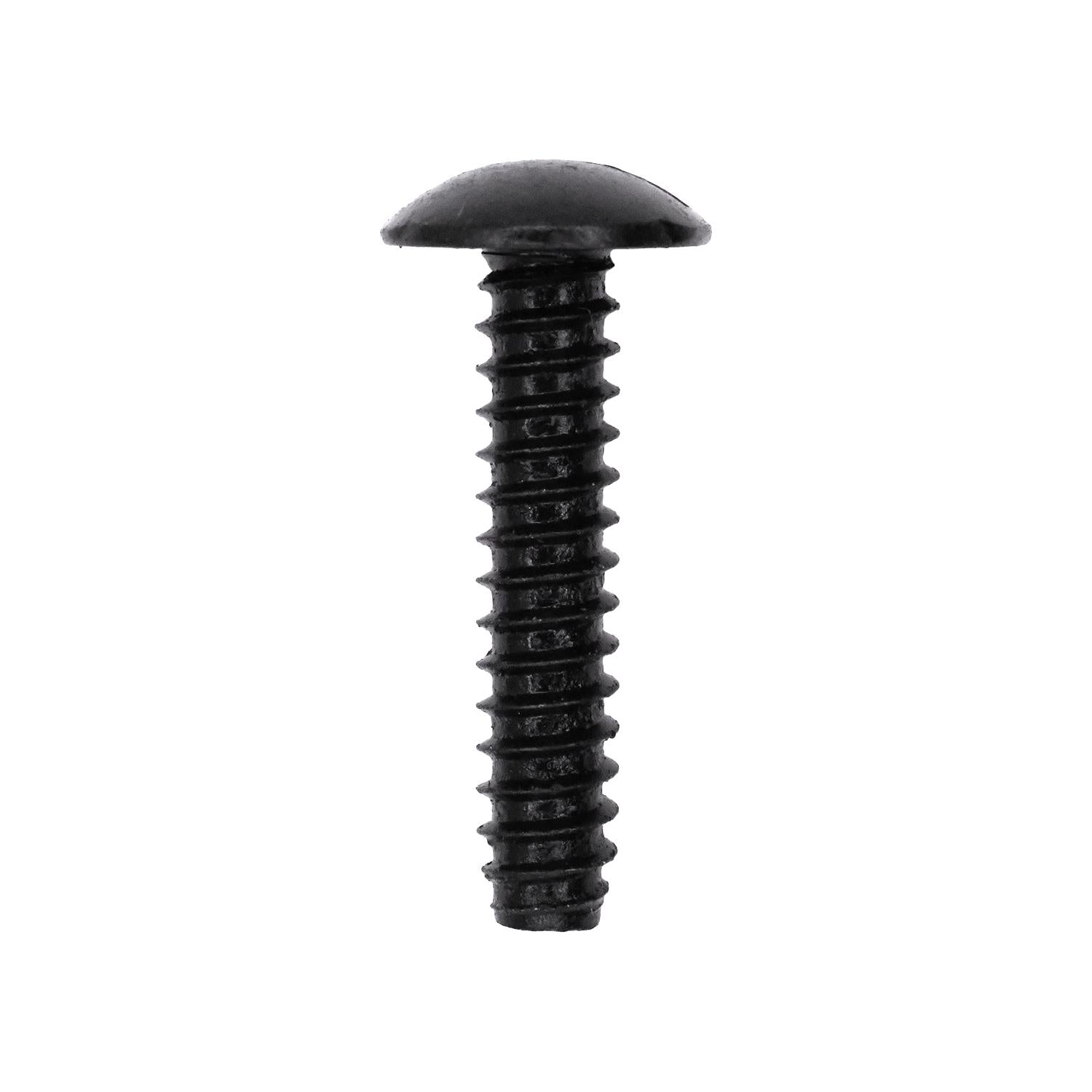 Slotted Truss Head License Plate Screw 1/4"-14