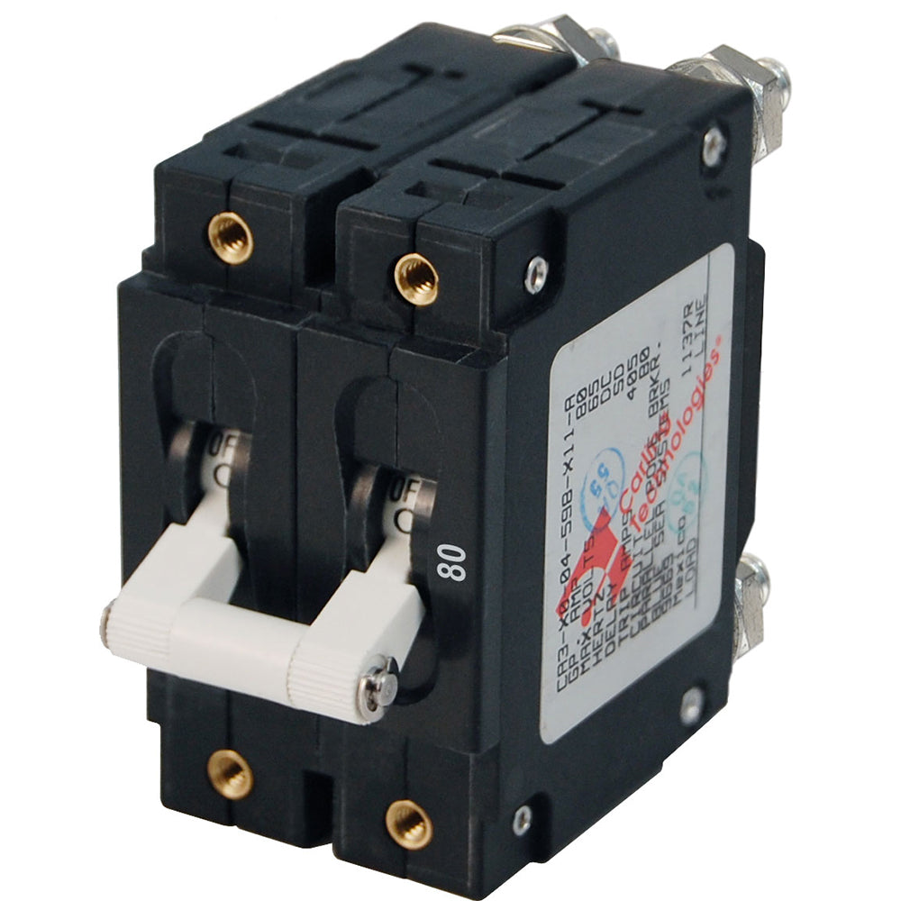 7256 C-Series Double Pole Circuit Breaker - 80A