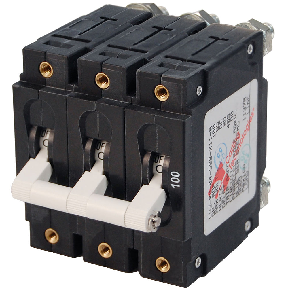 7290 C-Series Triple Pole Circuit Breaker - 100A