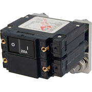 7476 C - Series Flat Circuit Breaker, Single and Double Pole - 200 Amp